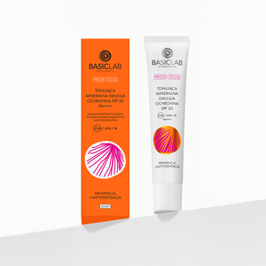 Tonująca mineralna emulsja ochronna SPF 50 PPD 19,8 Prewencja i Antyoksydacja
